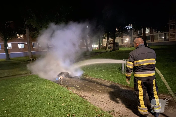 Brand in speeltuin snel geblust