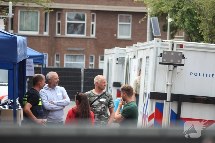 Straat hermetisch afgesloten door reconstructie