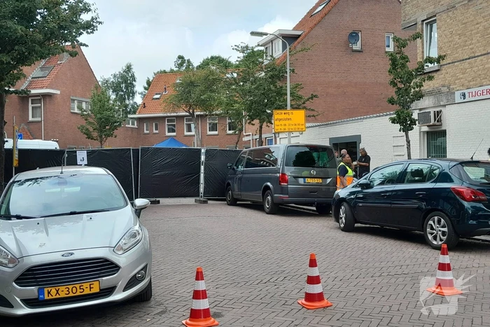 Straat hermetisch afgesloten door reconstructie