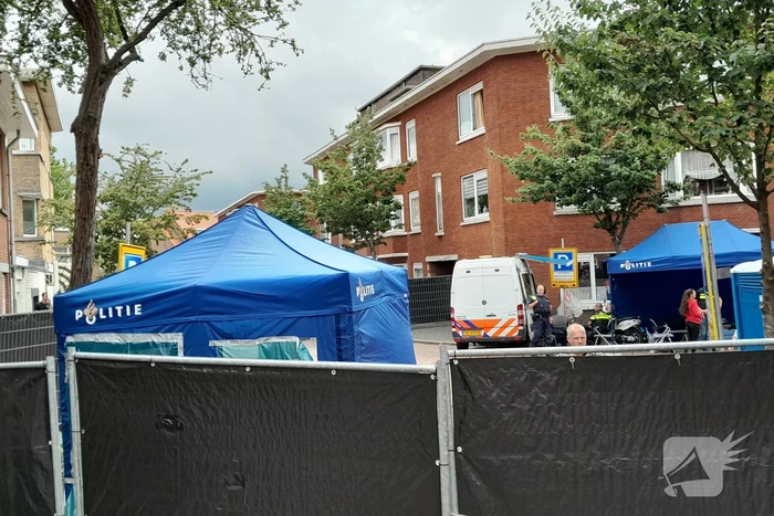 Straat hermetisch afgesloten door reconstructie