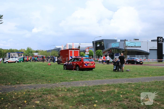 Zeer grote brand in bedrijfsverzamelgebouw