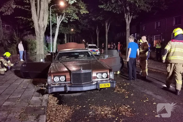 Lincoln-oldtimer loopt brandschade op