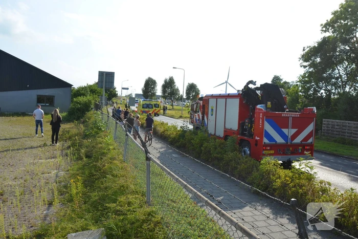 Motorrijder zwaargewond bij aanrijding