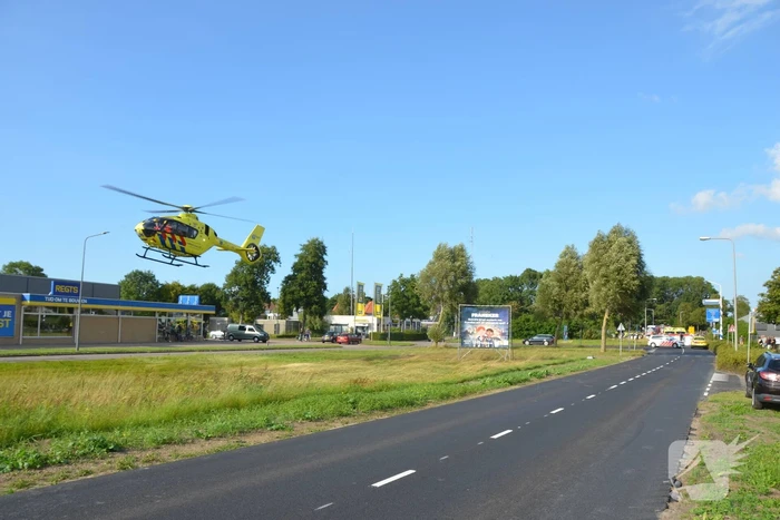 Motorrijder zwaargewond bij aanrijding