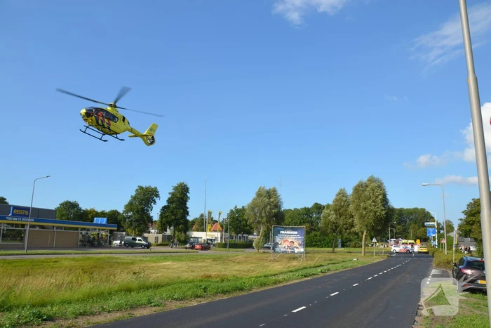 Motorrijder zwaargewond bij aanrijding
