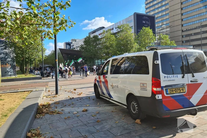 Demonstratie tegen chemische wapens