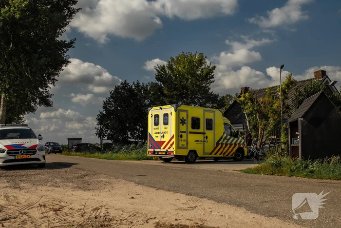 Mevrouw in gezicht getrapt door paard