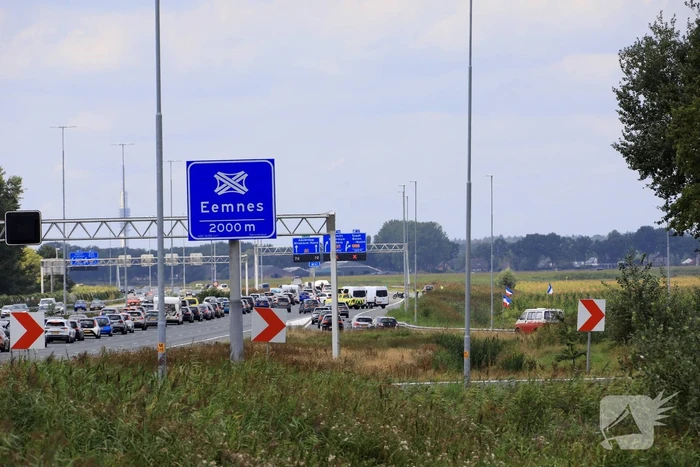 Traumahelikopter landt voor zwaar ongeval met motorrijder