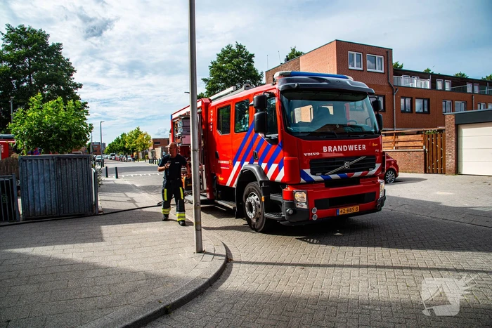 Brand in liftmachinekamer snel geblust