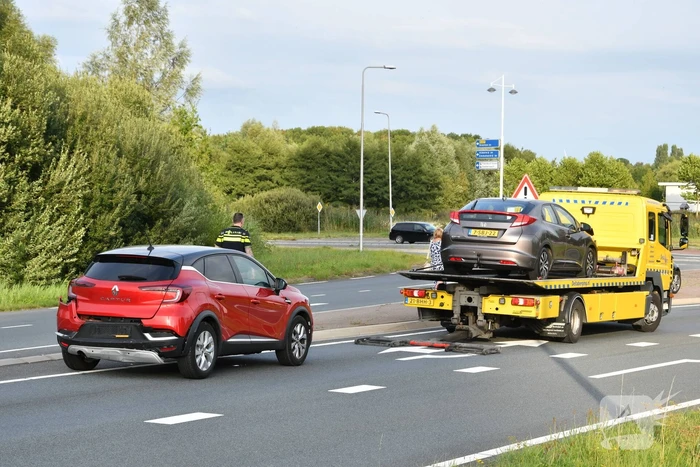 Kinderen betrokken bij kop-staart botsing