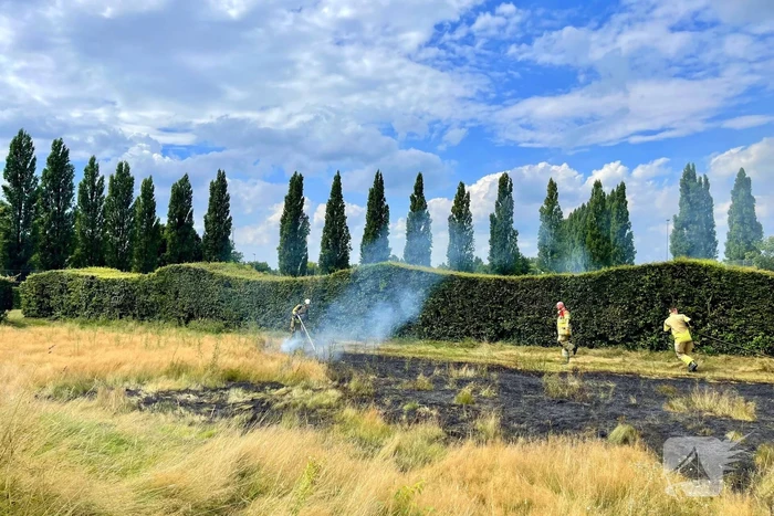 Flinke buitenbrand in Schothorsterpark
