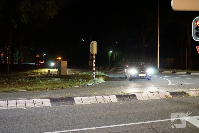 Scooterrijder aangereden door personenauto