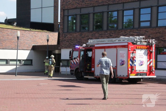 Gemeentehuis ontruimd na afgaan brandalarm