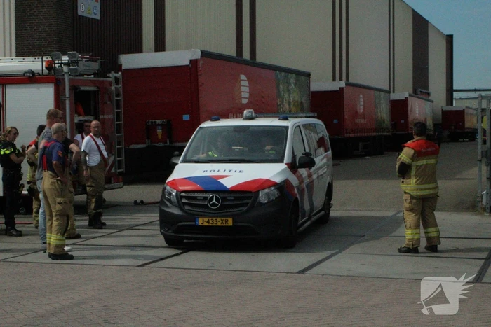 Brand in loods op bedrijventerrein De Groote Lindt