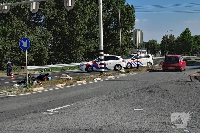 Scooterrijder ernstig gewond bij ongeluk