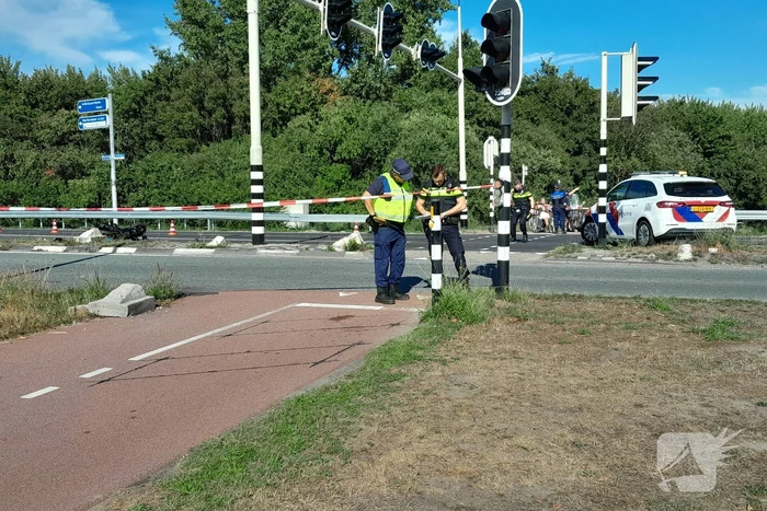 Scooterrijder ernstig gewond bij ongeluk