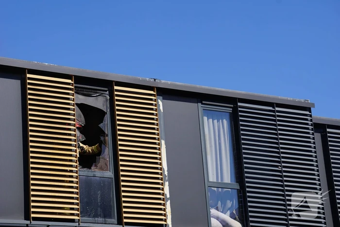 Flinke brand in containerwoningen