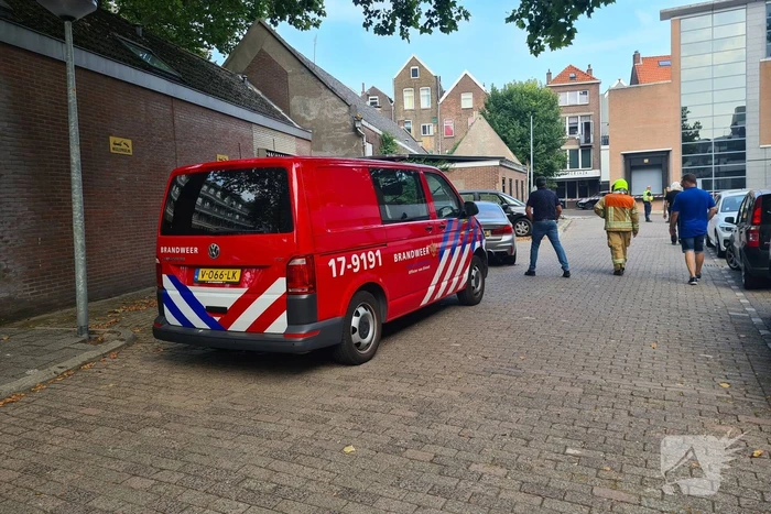 Schuur zwaar beschadigd door instorting