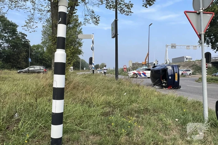 Aanhouding na ongeval onder invloed