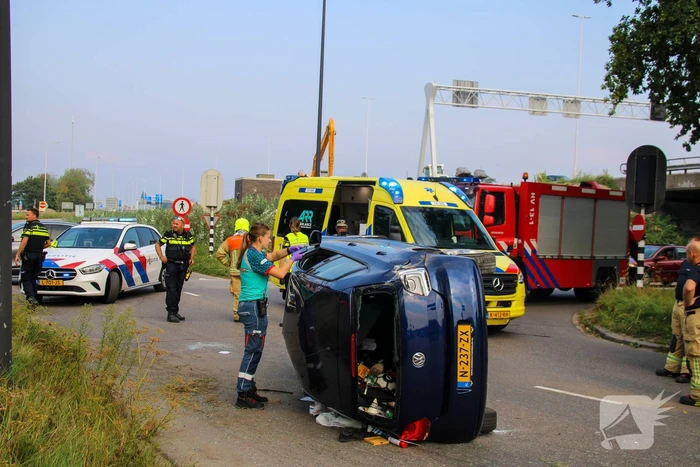 Aanhouding na ongeval onder invloed