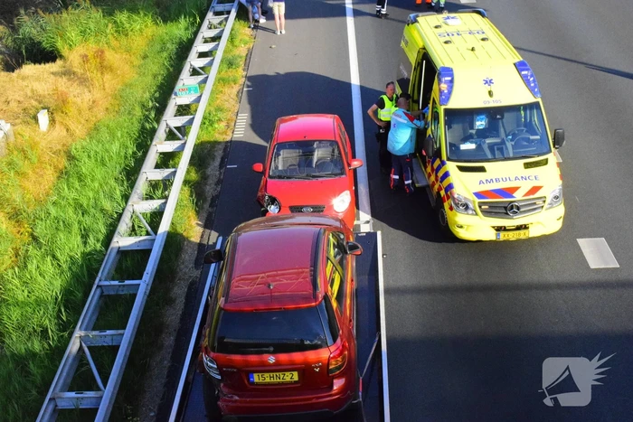 Gewonde bij ongeval op snelweg