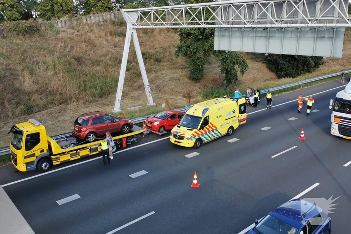 Gewonde bij ongeval op snelweg