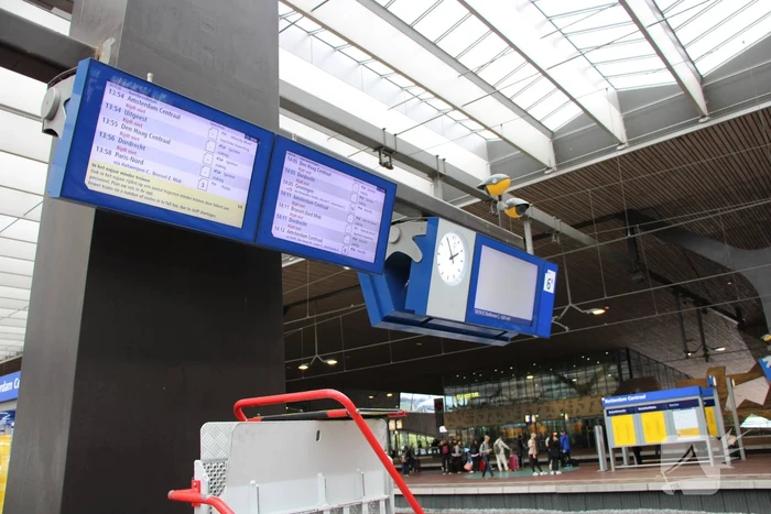 Erg stil op centraal station door staking NS-personeel