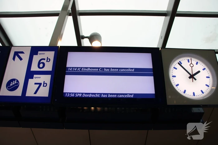 Erg stil op centraal station door staking NS-personeel