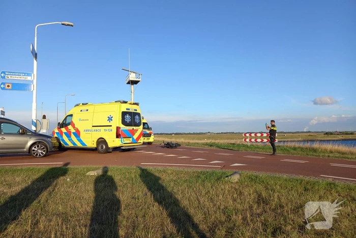 Persoon zwaargewond bij verkeersongeval