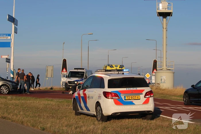 Persoon zwaargewond bij verkeersongeval