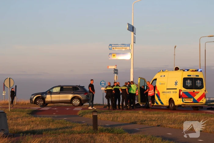 Persoon zwaargewond bij verkeersongeval