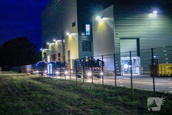 Inpandige brand bij AEB bio energie centrale