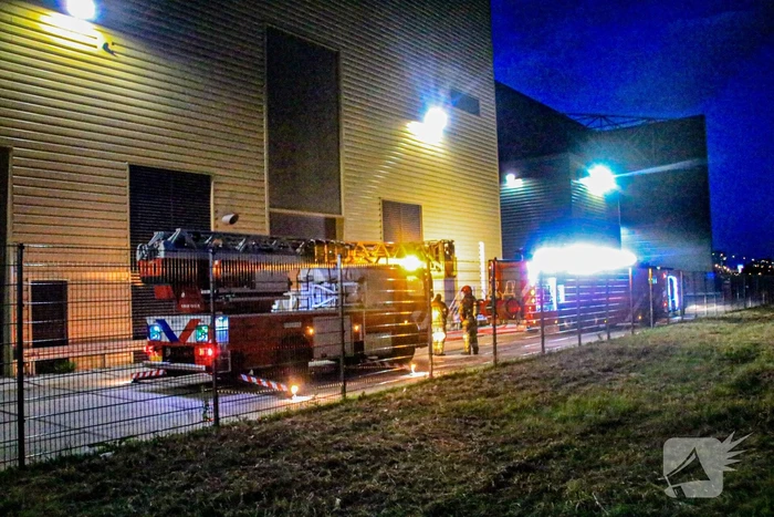 Inpandige brand bij AEB bio energie centrale