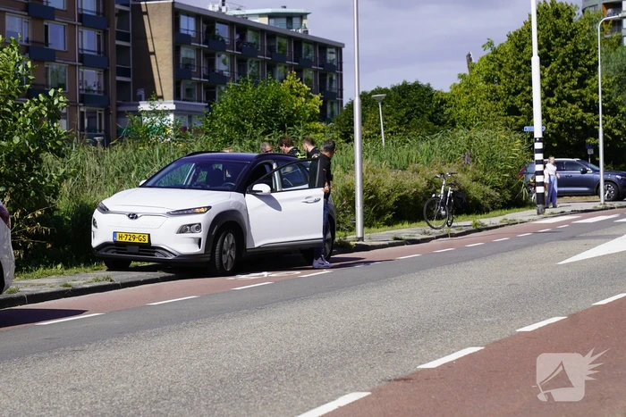 Fietser aangereden bij oversteken