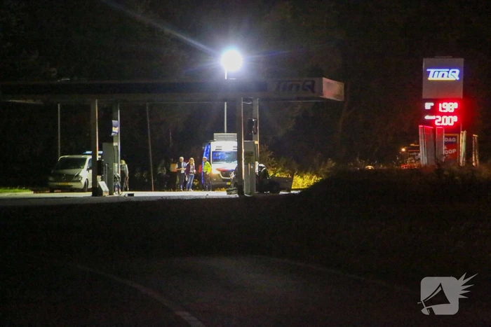 Dode bij brand in tankstation na ongeval