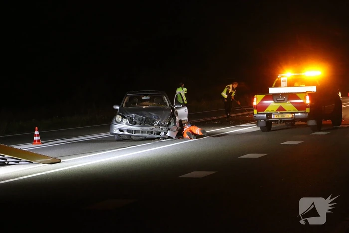 ongeval provincialeweg - n206 de zilk