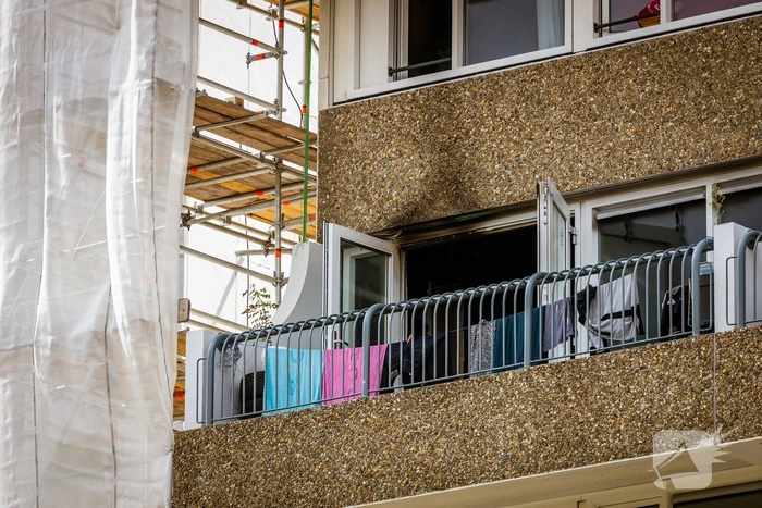 Schade na brand in flatwoning