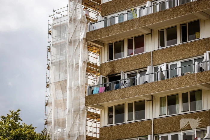 Schade na brand in flatwoning