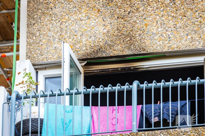 Schade na brand in flatwoning