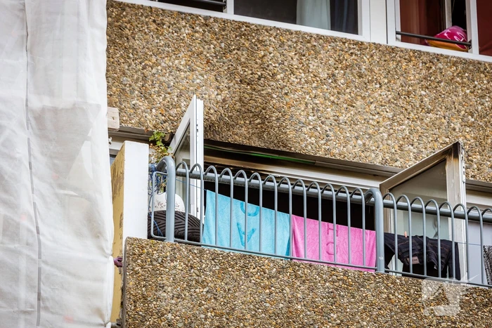 Schade na brand in flatwoning