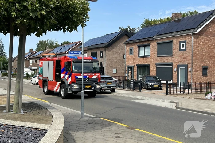 Kleine brand in appartementencomplex