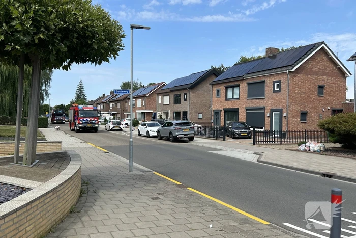 Kleine brand in appartementencomplex