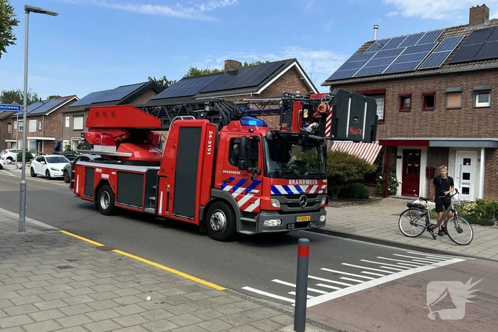 Kleine brand in appartementencomplex