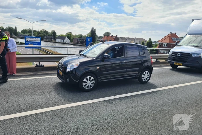 Kop-staartbotsing op Coenecoopbrug