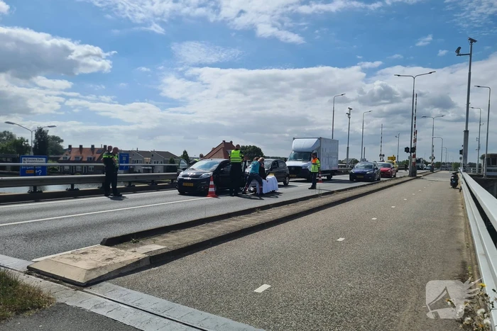 Kop-staartbotsing op Coenecoopbrug