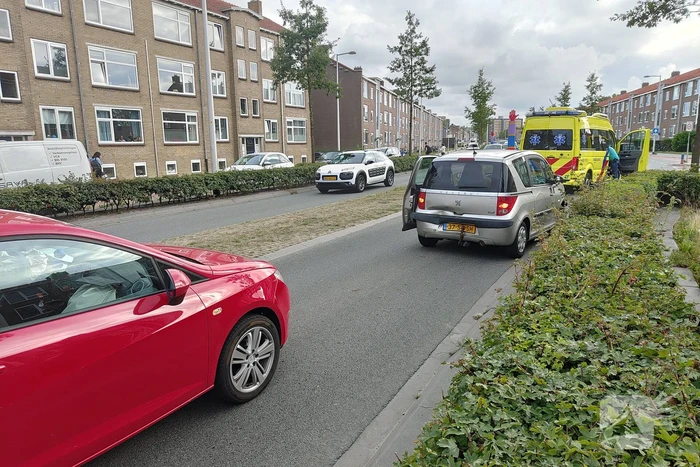 Persoon gewond bij kop-staart botsing
