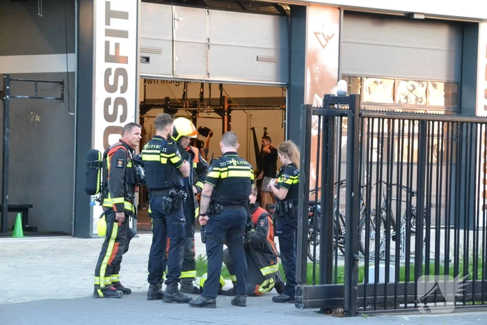 Gebouwbrand blijkt stof van werkzaamheden