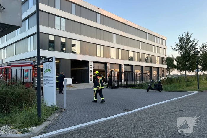 Gebouwbrand blijkt stof van werkzaamheden