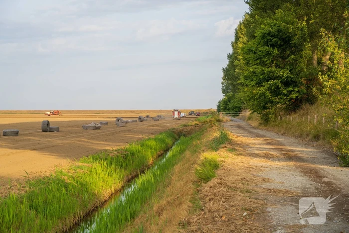 Drainagemachine trekt hoofdgasleiding stuk