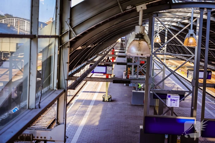 NS-station praktisch uitgestorven, treinverkeer ligt plat op vierde stakingsdag